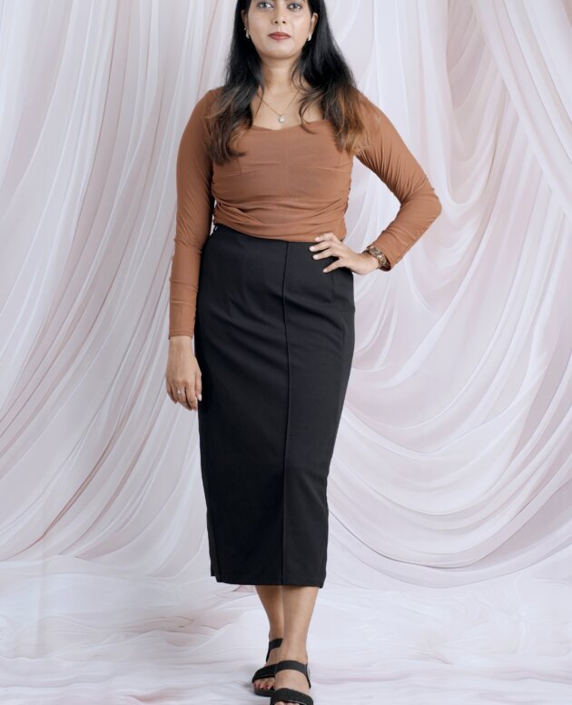 The Sculpted Sweetheart Ruched Mesh Crop Top
